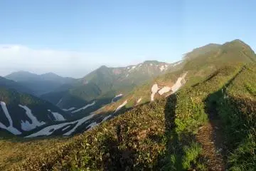 Still snow around in June