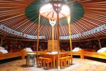 Our family-sized yurt (Photo: Tenger)