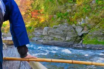 Starting the rapids