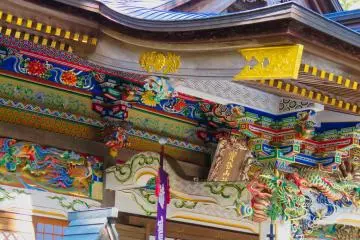 The colors of Hodosan Shrine