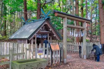Small Shrine at top of Mt. Hodo