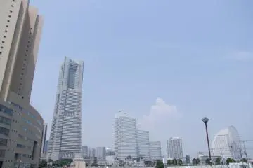 A view of Minato Mirai from close to the Center