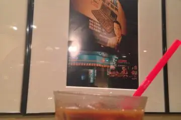 Iced Cafe Baileys and Hong Kong photography