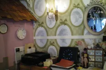 ภายในร้านกาแฟแพนเค้กรุสะรุกะ