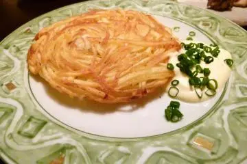 Potato and white fish fritte