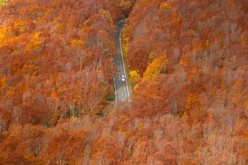 มุมมหานิยมแห่ง Hokkada Ropeway