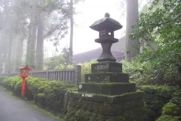 On the way to Hakone Shrine