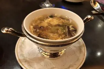Soup as an appetizer