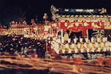 Action at the Chichibu Night Festival