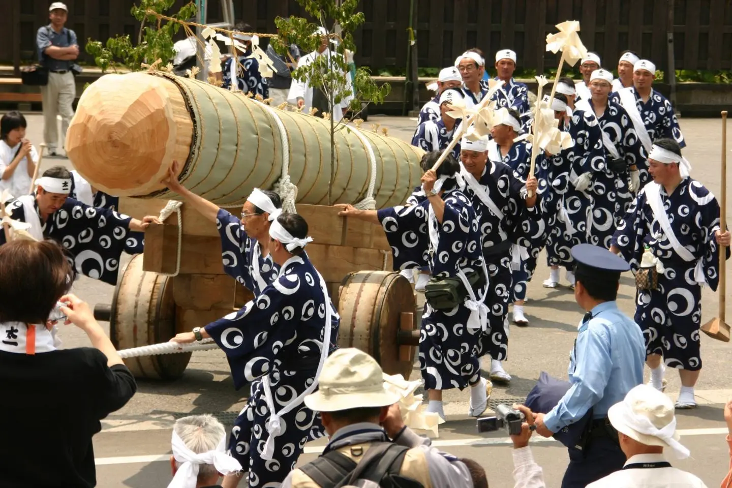 Le festival Okihiki au Sanctuaire d'Ise