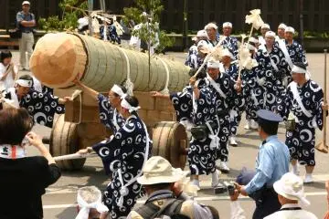 Le festival Okihiki au Sanctuaire d'Ise