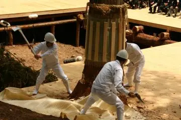 Le festival Misomahajime au sanctuaire d'Ise