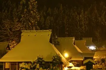 Kayabuki no Sato in Winter