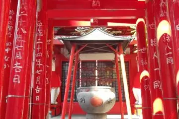 A little tunnel of torii gates