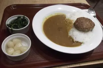 Hamburg and spinach