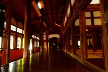 Normally photos are not allowed inside the main buildings of temples, but you don't have to worry about that here