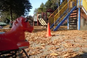 It's all about playgrounds when you have a kid. (Photo: S.C. Kurokawa)