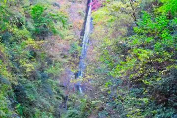 Shasui Falls with bridge