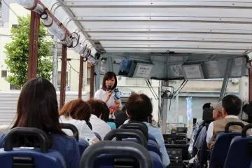 The lovely tour guide