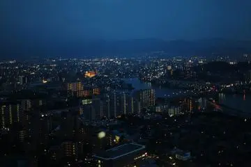 福岡塔的夜景