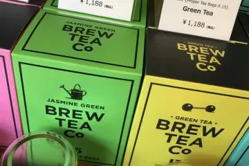 If you are a green tea fan they have you covered there as well!
