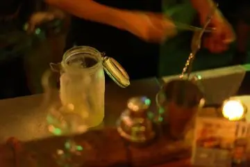 Using trendy jars to store vodka infusions