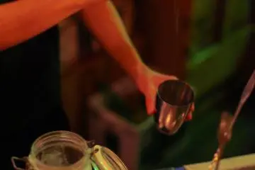 Watching the cocktails be made is an experience in itself; the guys have real flair.