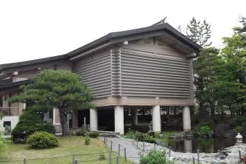 <p>The museum building</p>