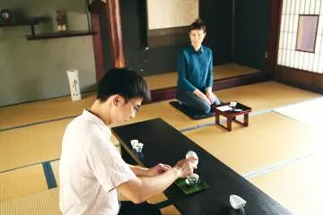 Tea ceremony at Konomi Honke Tea room