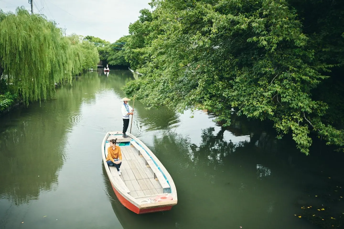 Kawakudari à Yanagawa (Photo présentée par Fukuoka Prefecture Tourism Federation  )