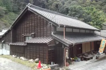You can buy locally grown satsumas (in season) at this house