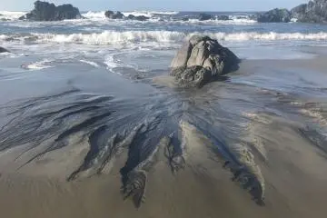 Where water from the mountain meets water from the sea