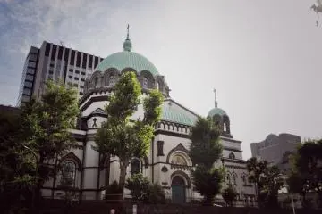 Nikolai-do's facade and dome