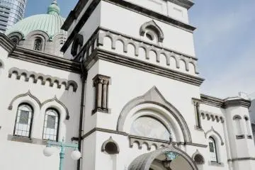 Facade and front door