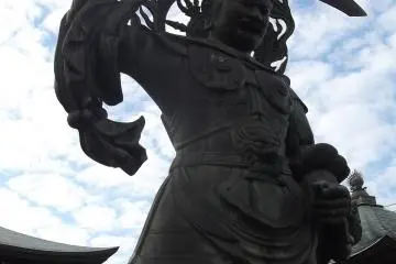 One of the ferocious Heavenly Kings