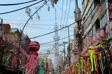 Skytree in the background (Photo: Erika Clark )