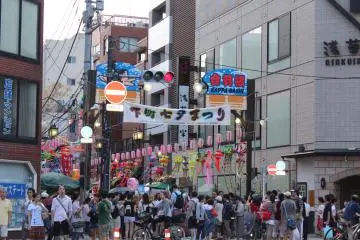 Tanabata festival entrance (Photo: Erika Clark )