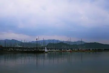 Plenty of people go sailing at the park