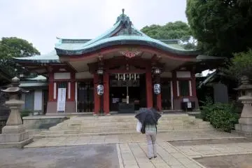 The main hall (called the honden)