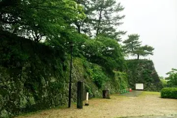 Protective Wall around Saga Castle