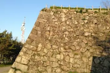 Wall at Saga Castle
