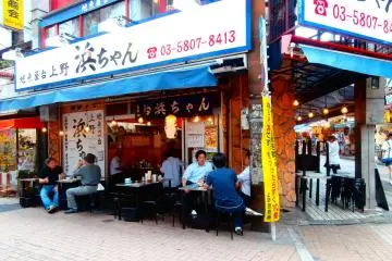 A street stall styled restaurant