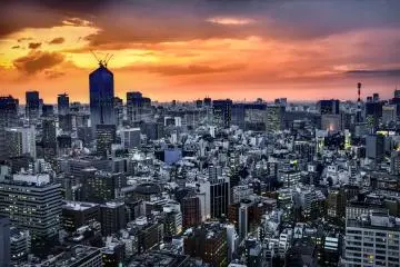 Tokyo skyline