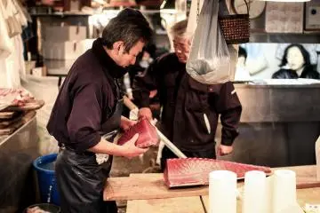 Inspecting the cut