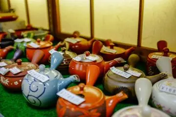 Kyusu tea pots