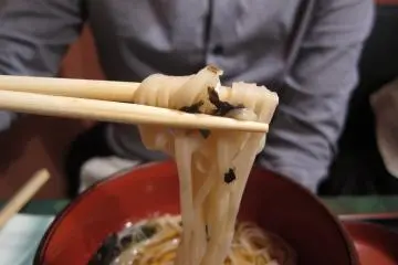 Great noodles at Mugendo Omachi Honten Akita City.