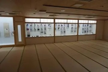 Part of the museum dedicated to the history of the Somaro teahouse