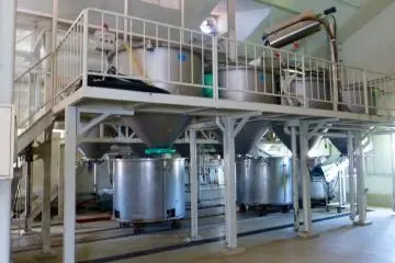 Before the rice can be used to make sake, it must be rinced, washed and steamed