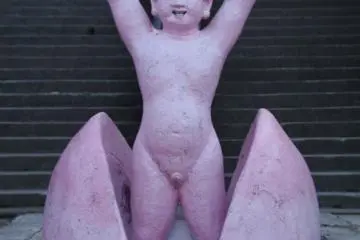 Naked peach boys greet you...