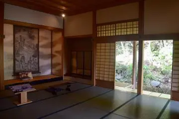 Parts of the museum open up to garden areas